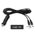 Car Connection Power Cord Car Cigarette Lighter Male to 2 DC Plug Power Adapter Male Extension Cord DC Charger Cable for Camera CCTV GPS Unit Mini...