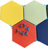 Tile leveling spacer special-shaped clip...