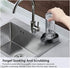Glass Rinser for Kitchen Sink - Quick Faucet Cup Washer for Sink with Complete Kit, Ideal Cleaner for Cups, Baby Bottles, Kitchenware and Bar Glas...