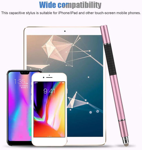 Stylus Pens for Touch Screens High Precision Capacitive Stylus Portable High Compatible 3 in 1 Mobile Phone Stylus Pen, Stylus, Wide Compatibility...
