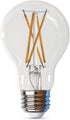 Feit Electric LED Built-in Dusk to Dawn Sensor Intellibulb - Clear Filament A19 with an E26 Medium Base Light Bulb - 60W equivalent - 15 Year Life...