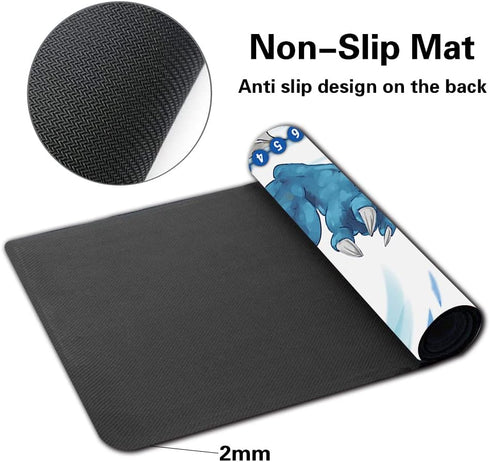 1216414 - Board Game DTCG Playmat Table Mats Size 23.6X13.8 inch Games Mousepad Compatible for TCG CCG Digimon Playmat Bag...