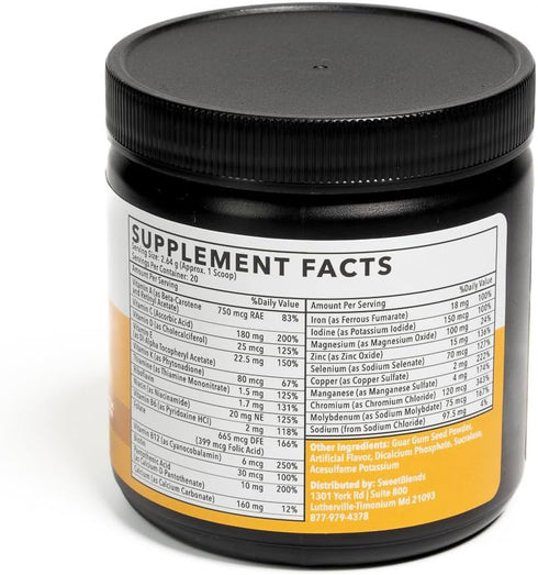 Protein Flavor - Vanilla- Powdered Flavoring for Protein Shake with Daily Multi-Vitamin-20 Servings-Enhance Flavor & Customize Protein Shake...