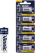 Kitstar Vinnic A23/23A 12V Alkaline Battery No Mercury & Lead & Cadmium Added Proof Environment Protection Positive+ Power,5 Count (Pack of 1)...