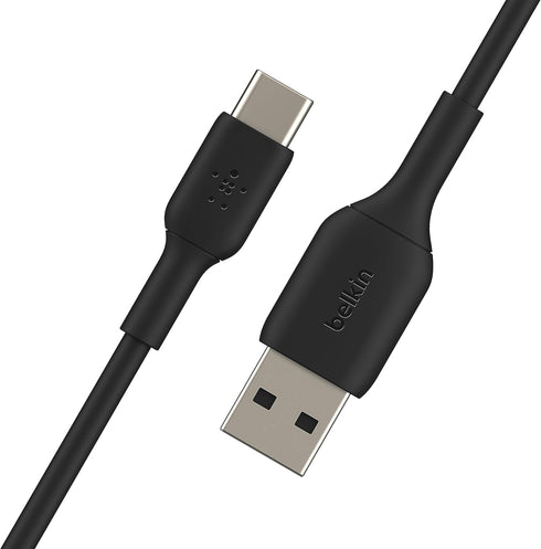 Belkin BoostCharge USB-C Cable (2M/6.6ft), USB-C to USB-A Cable, USB Type-C Cable for iPhone 15 Series, Samsung Galaxy S24, S24+, Note20, Pixel 7,...