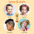 T is for Tame Kids Hair Care Essentials Bundle: Hair Gel & Dry Shampoo Duo for Taming Kids Hair with All Natural Ingredients (Gel-DryShampoo-Bundl...