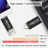 LEIZHAN USB C Flash Drive 32GB Type C Thumb Drive for Samsung Galaxy S10, S10e, S9, S8, S8 Plus, LG G5 G6, Google Pixel XL Data Storage Photo Stic...