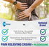 Globe Pain Relieving Cream Plus 4% Lidocaine, Fast Acting, Numbing Relief, Unscented, Compare to The Brand Name Lidocaine Plus Pain Relieving Crea...