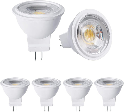 Bonlux MR11 LED Bulb 3W 12V AC/DC Low Voltage LED Spotlights,GU4 Bi-Pin Base 25W Halogen Equivalent 270lm for Landscape Accent Recessed Track Ligh...