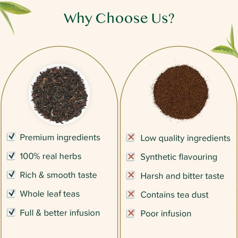 VAHDAM, Darjeeling Tea Leaves From Himalayas 340g (170+ Cups) Pure Unblended Darjeeling Black Loose Leaf Tea | Packed & Shipped Direct From Source...