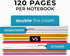 12 Pack Kraft Journals Bulk, 8 x 5.7, Extra Pages - 120 Pages (60 Sheets), Wide Ruled, No Bleed Thick Paper, Small Composition Notebook for School...