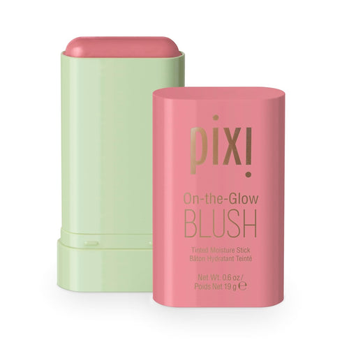 Pixi On-the-Glow Blush, Hydrating Tinted Moisture Blush Stick with Ginseng, Aloe Vera & Fruit Extracts, For Cheeks & Lips, 19g / 0.6oz, Paraben-Fr...