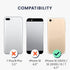 kalibri Hard Case Compatible with Apple iPhone SE (2022) / iPhone SE (2020) / iPhone 8 / iPhone 7 - Case with Card Slot PU Leather Design with TPU...