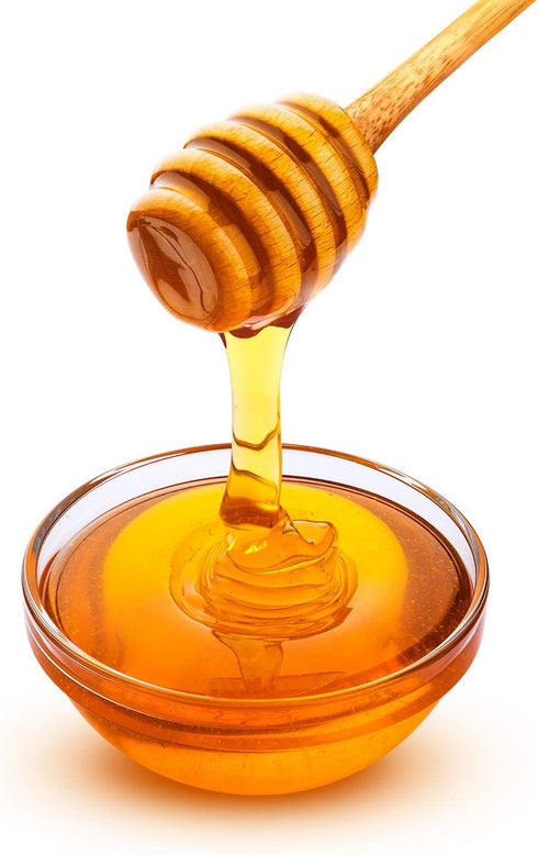 25Pcs Honey Dipper Sticks - Wooden Honey Dipper, 3 Inch Mini Honeycomb Stick, Honey Stirrer Stick for Honey Jar Dispense Drizzle Honey and Wedding...