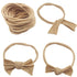 Qearl 60 Pack Soft Stretchy DIY Nylon Headbands Hair Bands Bows DIY Accessory for Newborn Baby Girls with Box...