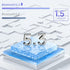 Kamon K14 Wireless Earbuds with Wireless Charging Case, Bluetooth 5.3, Touch Control Waterproof, in Ear Stereo Headphones Built in Mic Headset Pre...