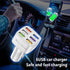 Car Charger Adapter,6 Ports USB QC3.0 Fast Car Charger QC3.0/3.1A,32V Upgraded Smart Shunt Car Phone Charger Compatible iPhone 14 13 12 Pro Max/Al...