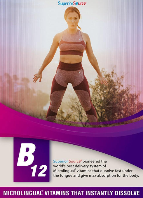 Superior Source Quick Vitamin B12 Energy Burst (100 Tablets)...