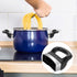 2 Pcs Pot Short Side Handles Replacement Pot Handle Side Metal Pressure Pan Handle Ear Replacement Universal Pan Side Handle for Home Kitchen Cook...