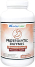 Proteolytic Enzymes | Bromelain Papain Pancreatin Trypsin 550 mg Total with Standardized Amylase, Lipase, and Protease, 300 tablets...