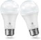 LOHAS Dusk to Dawn Sensor Light Bulbs Outdoor, A19 12W(100 Watt Equivalent) LED Bright Porch Lighting, Daylight White 5000K, 1100LM, Auto-On/Off, ...