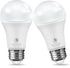LOHAS Dusk to Dawn Sensor Light Bulbs Outdoor, A19 12W(100 Watt Equivalent) LED Bright Porch Lighting, Daylight White 5000K, 1100LM, Auto-On/Off, ...