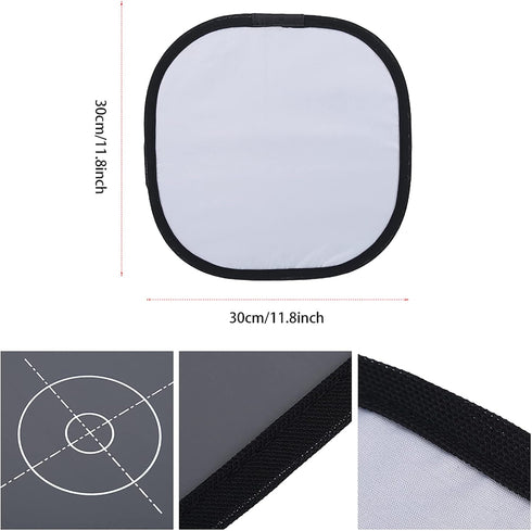 Grey Card White Balance Card, 18% Exposure Photography Card Light Photography Reference Card Custom Calibration Camera Lens Filter Checker Video D...