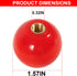 Red Gearshift Knob Shift Lever Knob Replacement for John Deere Tractors 1020 2640 2755 4430 4455 8430 Replace R50864 R161382 R153875 R58296...