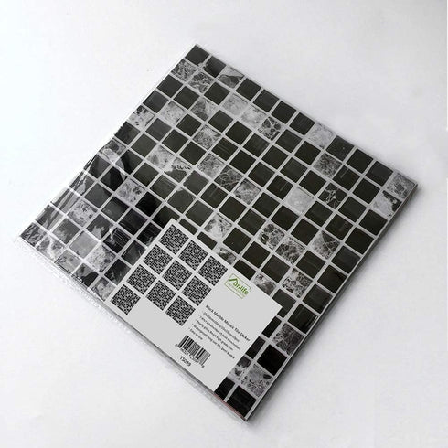 funlife 10Pcs Peel and Stick Tile Backsplash for Kitchen, Self-Adhesive DIY Waterproof Stickers, Vinyl Wall Decals Bathroom Decor, Mosaic Creative...