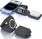 3 in 1 Charging Station for Apple,Magnetic Foldable Charger for Travel,Wireless Charger Pad for iPhone 15/14/13/12/Pro/Max/Mini,iWatch Ultra/SE/9/...