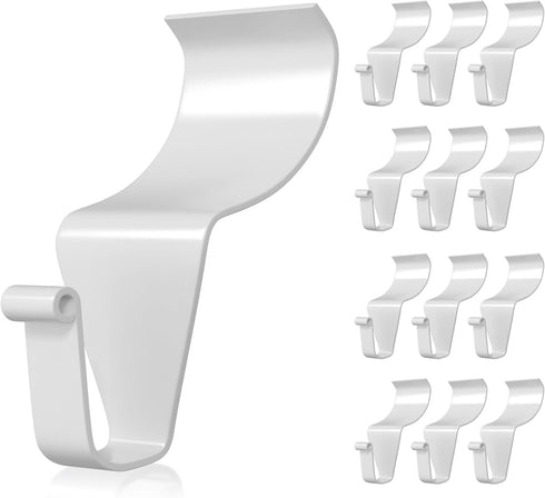 Vinyl Siding Hooks for Hanging (12 Pack), No Nails & Screws Needed Siding Hooks Vinyl Siding Clips, Heavy-Duty Stainless Steel Siding Hangers for ...