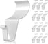 Vinyl Siding Hooks for Hanging (12 Pack), No Nails & Screws Needed Siding Hooks Vinyl Siding Clips, Heavy-Duty Stainless Steel Siding Hangers for ...