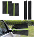 4 PCS Side Mirror Covers and Windshield Wiper Covers, Durable Snow Mirror Cover and Wiper Blades, Protects from Ice Snow Frost Dew Rain Bird Poop,...