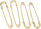 Honbay 20PCS 3Inch Heavy Duty Extra Large Safety Pins for Blankets, Skirts, Kilts, Crafts (Gold)...