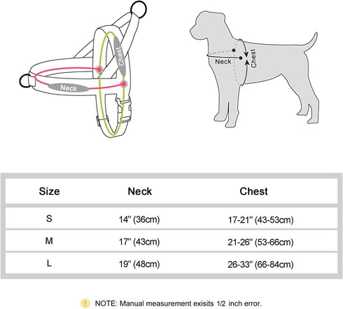 Didog No Pull Dog Harness with Breathable Mesh Padded, Full Reflective & Quick Fit Adjustable Vest Harness, Easy for Training Walking for Small & ...