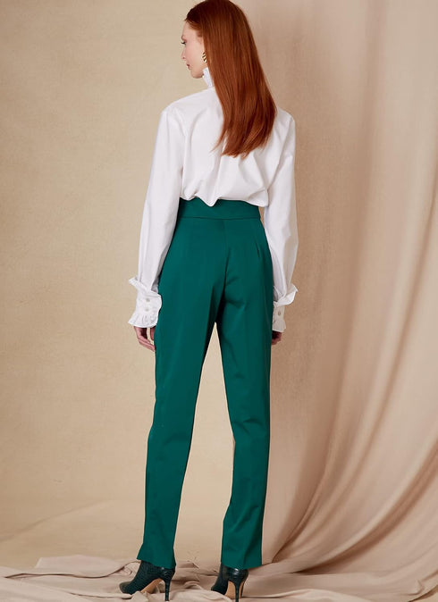 Vogue Misses' Petite Slightly-Tapered Pants Sewing Pattern Kit, Code V1829, Sizes 8-10-12-14-16, Multicolor...