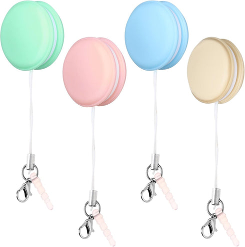 SAFIGLE Macaron Mobile Phone Screen Cleaner, 4 Pack Colorful Macaron Shape Phone Computer Glasses Cleaner Cloth Mobile Phone Screen Lens Wipes Gla...