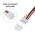 20pcs Jst 2.0 Ph 4 Pin Connector Plug, Included 10pcs Mini 4 Pin Jst Ph2.0 26AWG Female Connector Plug with 300mm Cable Wire and 10pcs Micro Jst P...
