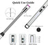 Candle Lighter Electric Lighter Rechargeable Arc Lighter with LED Battery Display360° Flexible Neck Flameless Grill Long Lighters for Light Candle...