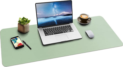 ?Boutilon Leather Mouse Pad,Extended Desk Pad for Keyboard and Mouse Non-Slip Study Desk Writing Pad Desktop Protector for Home Office Accessories...