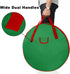 30" Christmas Wreath Storage Container Bag - Christmas Large Garland Ornament Wreath Container - Reinforced Wide Heavy Duty Handle and Double Slee...