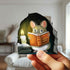 Mouse Reading Book, Wall Decor Sticker Decal, Kids Room, Classroom, Home, Bedroom, Bookcase, Book Lover, of Mice and Men, Children, Adorable, (Mou...