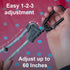 National Hardware N263-081 Bungee Cords with Carabiner 2 Pack Tie Down Straps with Adjustable Length, Useful as Car Hooks, Truck Accessories and G...