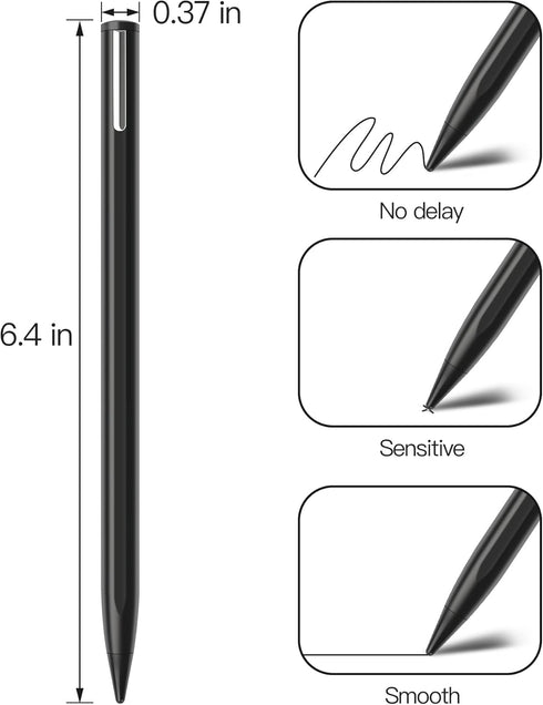 Stylus Touch Screen Pen Compatible for iPad with Palm Rejection, Compatible with iPad Pro 11&12.9 Inch,iPad Air (3rd/4th/5th),iPad Mini(5/6th),iPa...