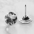 20Pcs 25mm Diamond Crystal Upholstery Nails Tacks Sofa Headboard Sew Buttons Clear Buttons Wall Decor...
