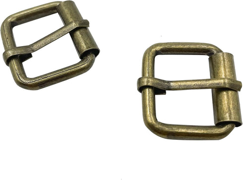20Pcs Sliver Metal Roller Buckle Ring ZQMALL for Hardware Belt Bags Ring Hand DIY Accessories - (Bronze 15mm) Q2324...