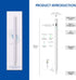 Stylus Pen for Touch Screens?15 Minutes Fast Charging for iPad2018-2023, Apple Pencil is Compatible with Apple iPad Pro 11/12.9 inch, iPad Mini 5/...