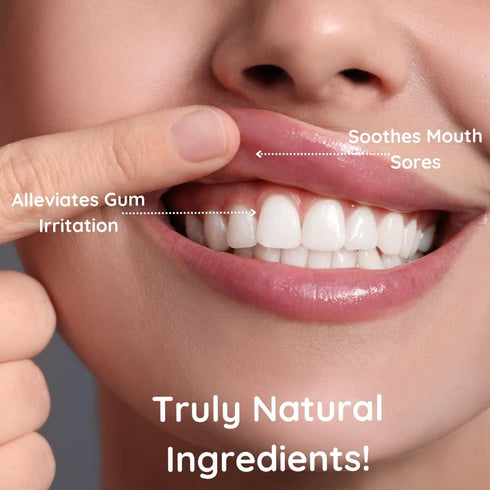 Dental Herb Company - PerioSpot Mouth Sore and Gum Care Gel - Soothes and relieves discomfort from canker sores and gum irritation (.5 oz.)...