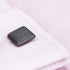 Gun Metal Textured Cuff Links Luxury French Tuxedo Shirt Cufflinks...