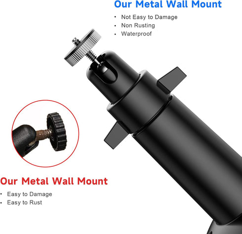 Ayotu Weatherproof Protective Cover for Blink Outdoor 3 (3th Gen) & Blink XT2/XT, No Affect Night Vision with 360 Degree Adjustable Metal Bracket,...